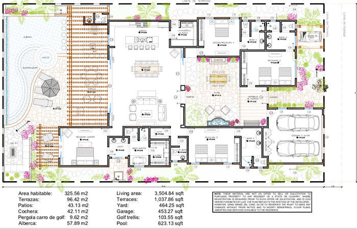 open floor plan home